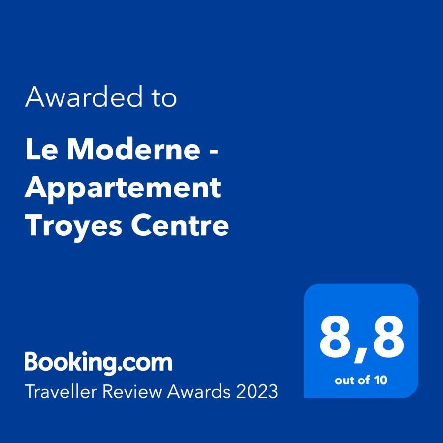Le Moderne - Appartement Troyes Centre Dış mekan fotoğraf
